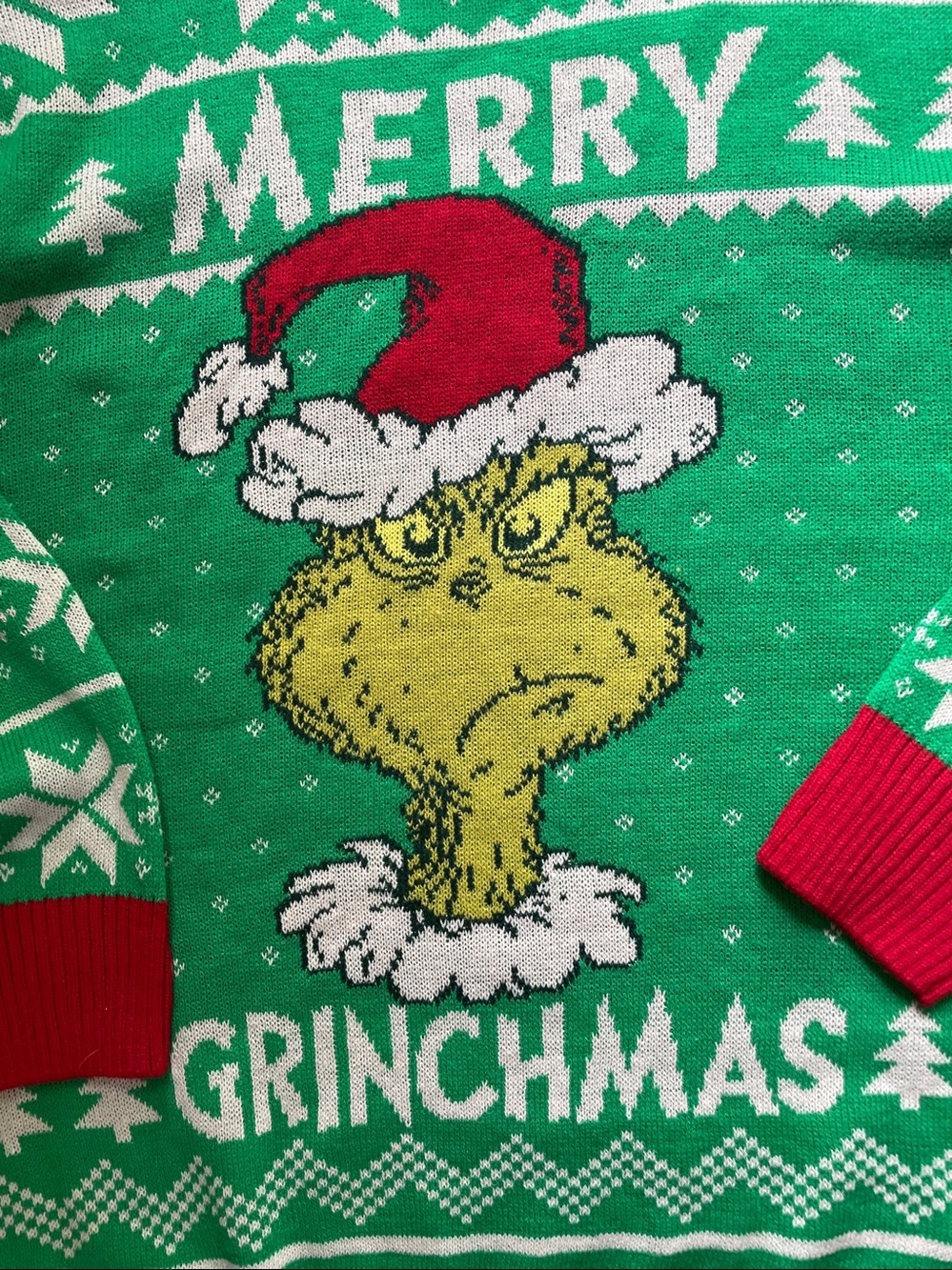 The Grinch Ugly Christmas sweater